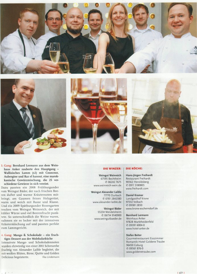 Weinwelt Pressebericht